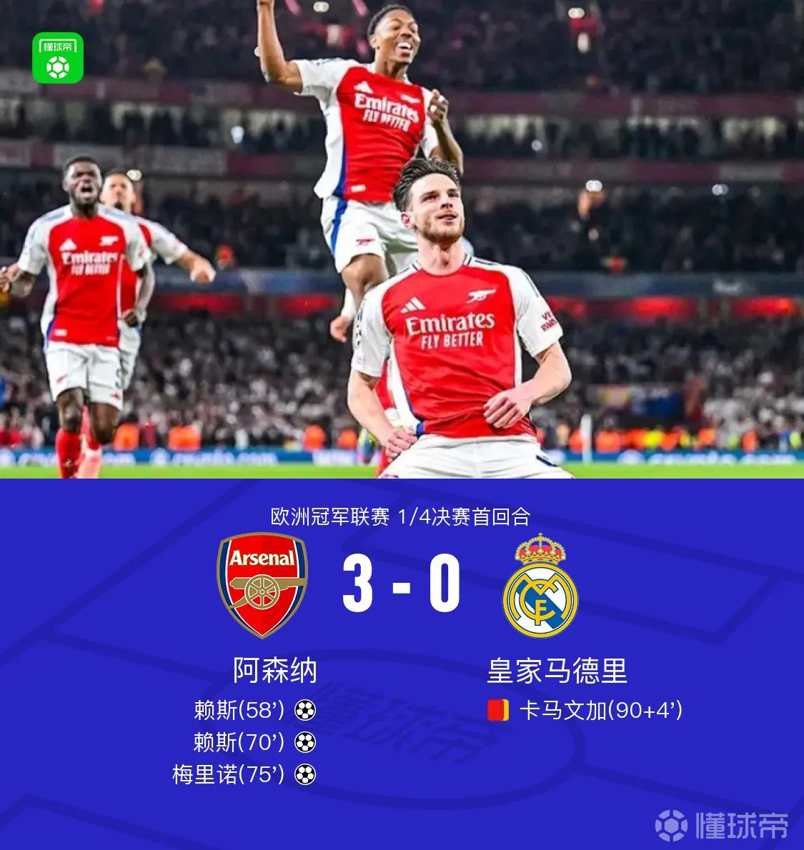 阿森纳主场大捷,球员赛后激动庆祝胜利,政府一些销售大小.